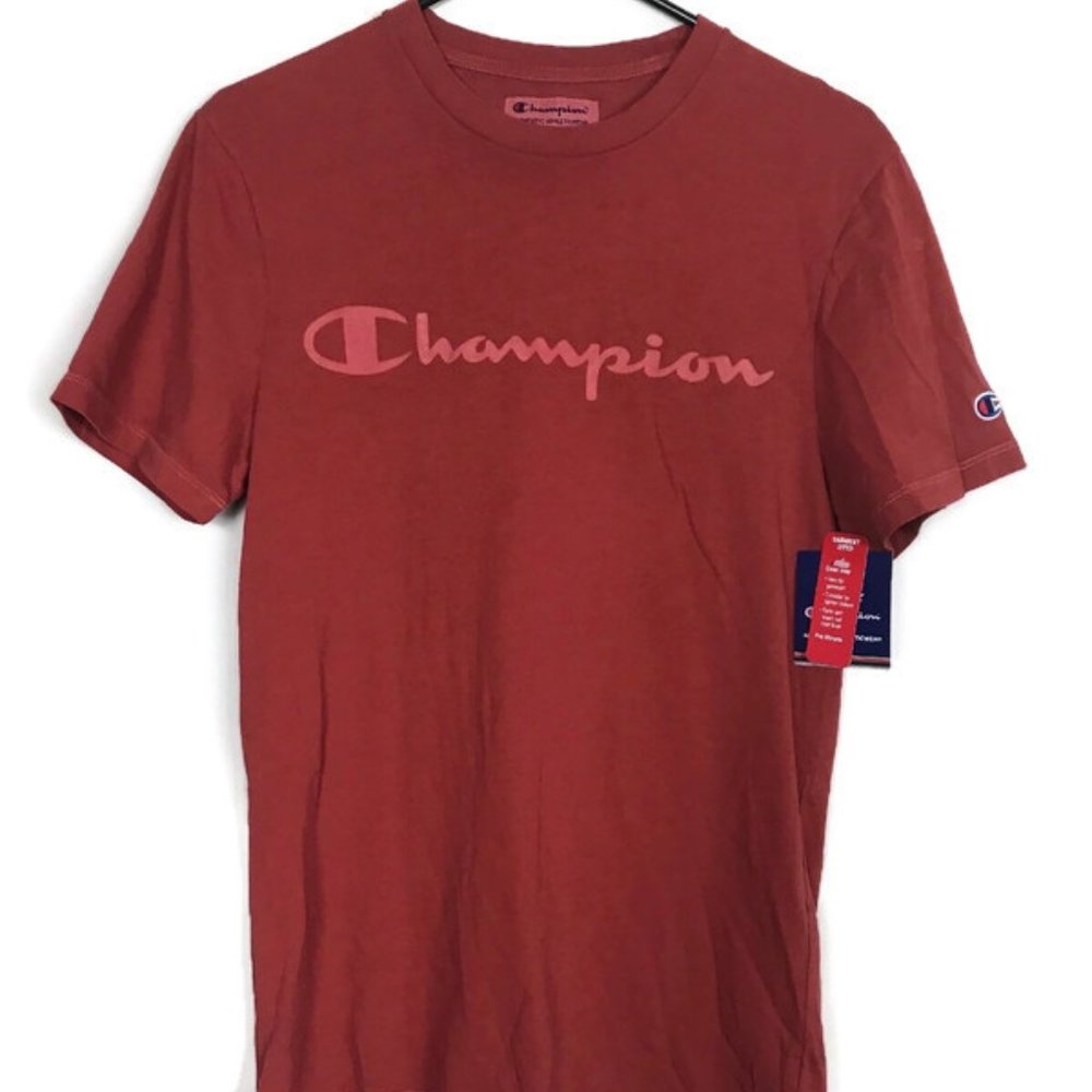 Champion T-Shirt Jersey Tee Classic Script Logo